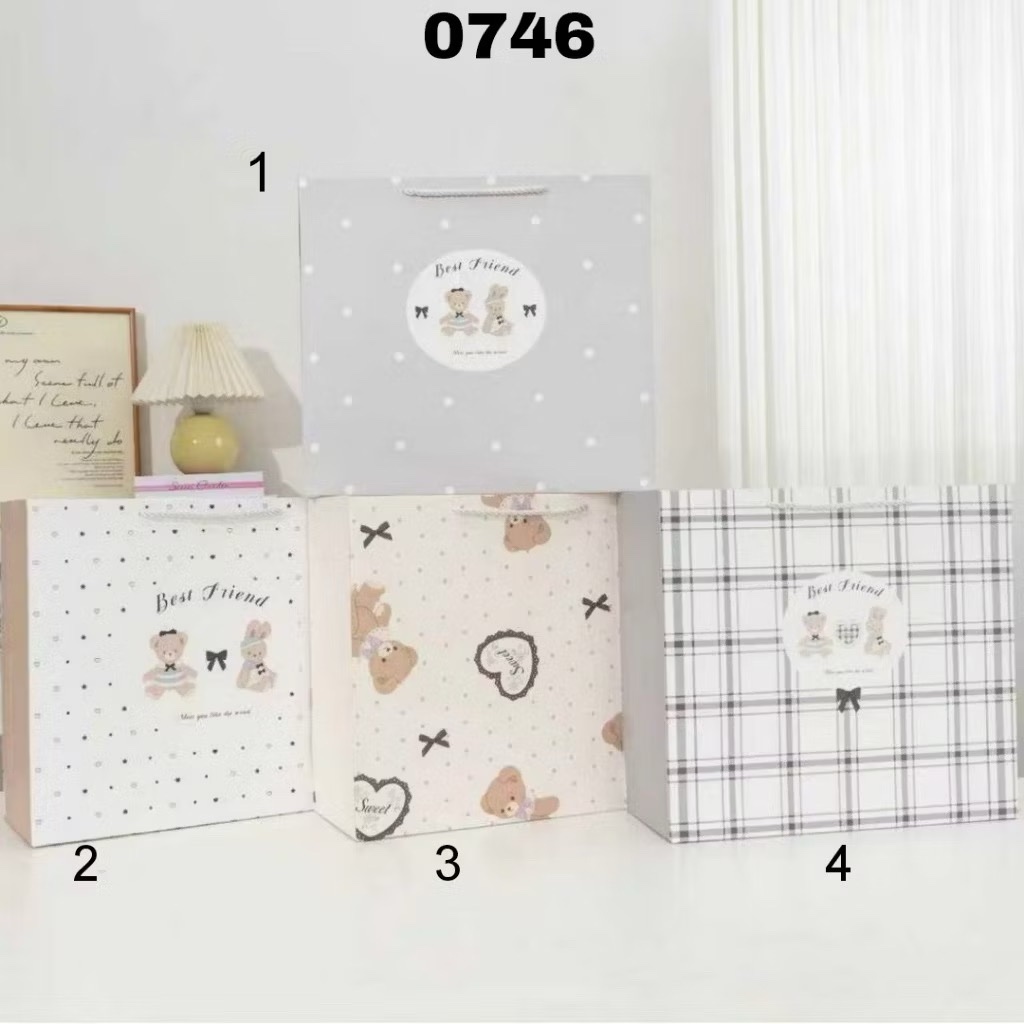 Paper Bag Square size L