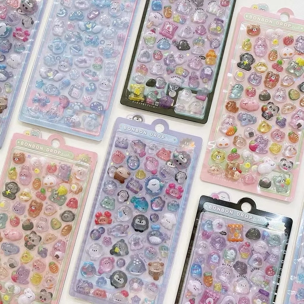 Sticker 3D Cute Animal
