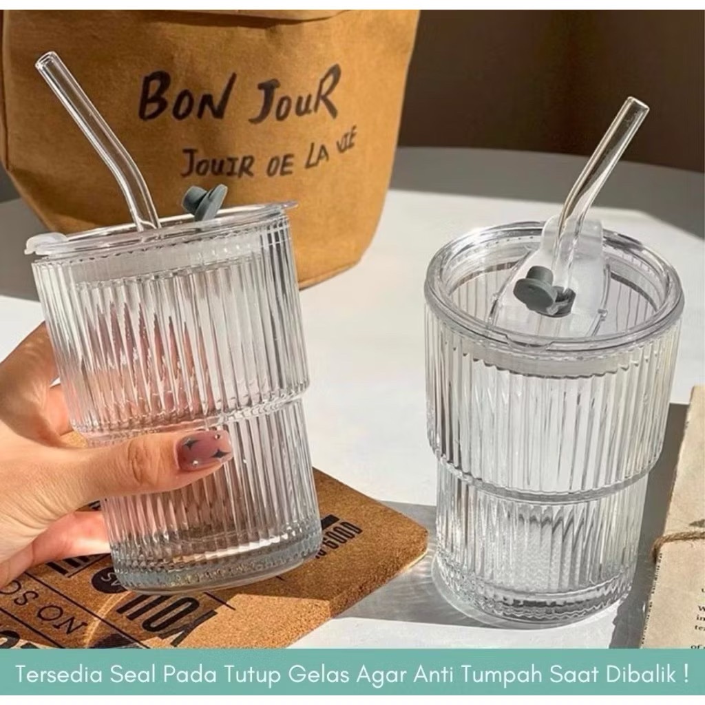 Tumbler Tekstur Bergaris