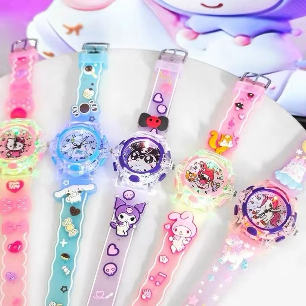 Jam Tangan Anak Sanrio Lampu