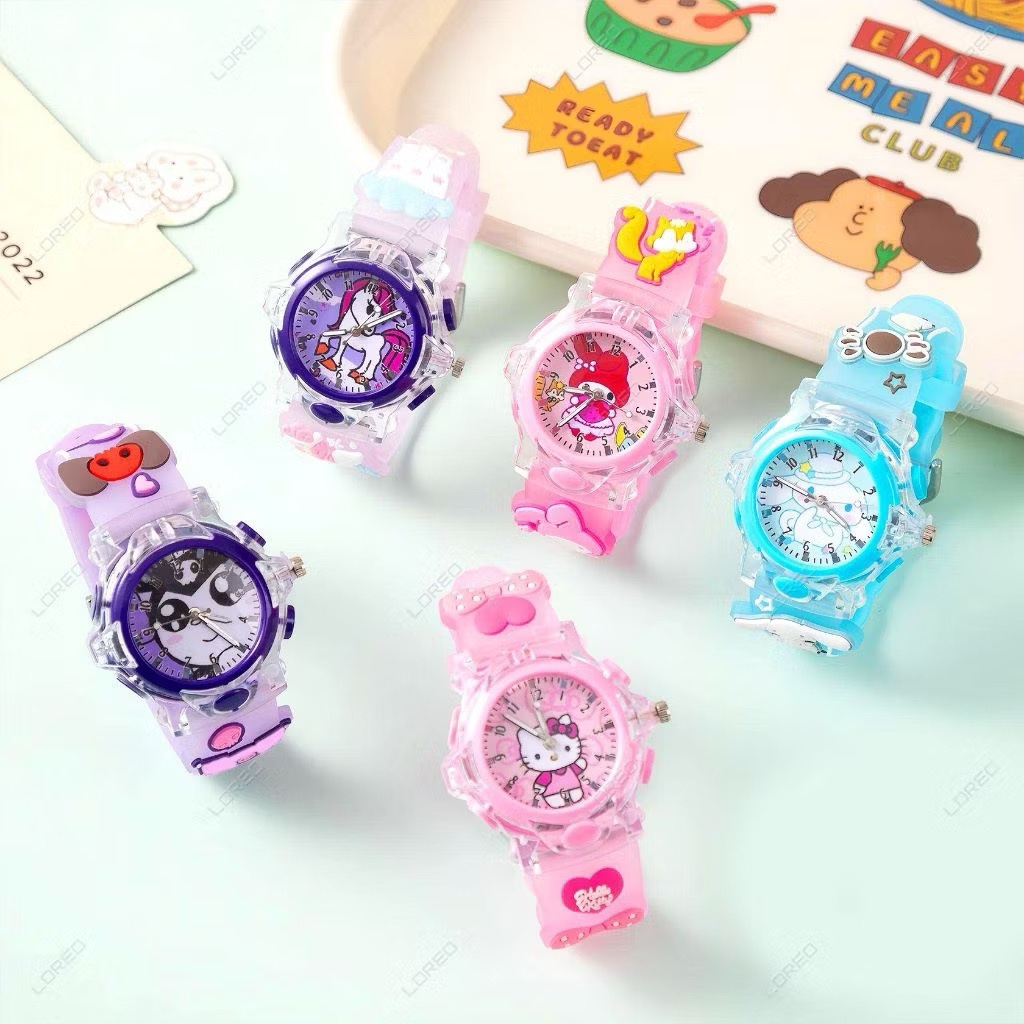 Jam Tangan Anak Sanrio Lampu